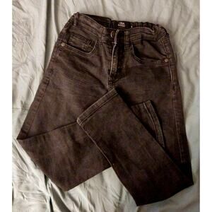 Dark Wash Charcoal Black / Gray True Indego Slim-Fit Skinny Jeans Pants Size 8